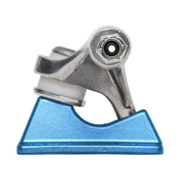 Slappy ST1 Inverted Hollow Lights / Ultra Low Kingpin Polished / Light Blue Skateboard Trucks - 5.75