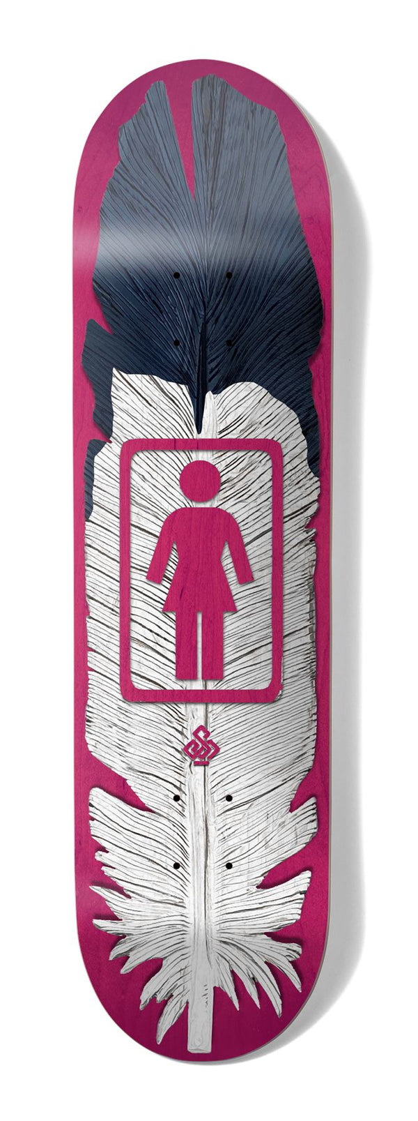 Girl Skateboard Saiz Feather Cory Kennedy Skateboard Deck - 8.375