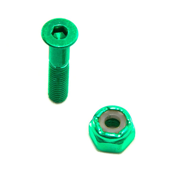 Venom Premium Hardware - Anodised - Green - Skatewarehouse.co.uk