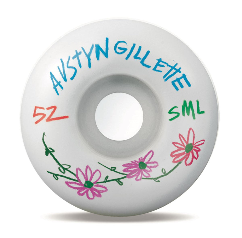 sml. Skateboard Wheels Pencil Pusher Series Austyn Gillette AG OG Wide - Skatewarehouse.co.uk