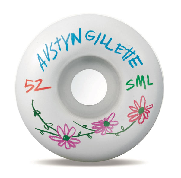 sml. Skateboard Wheels Pencil Pusher Series Austyn Gillette AG OG Wide - Skatewarehouse.co.uk