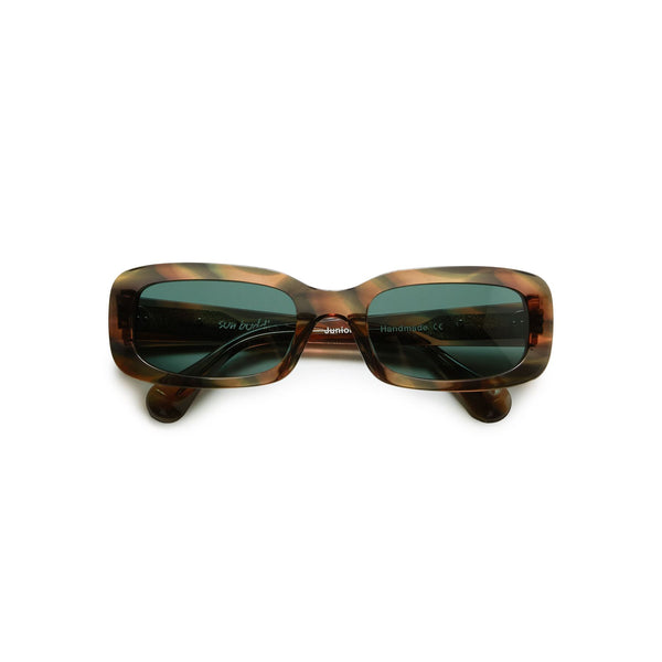 Polar Skate Co Junior Jr. Sunglasses (Peach Green) - One Size