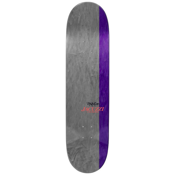 Jacuzzi Unlimited Ariana Spencer Broken Cat EX7 Purple Skateboard Deck - 8.5