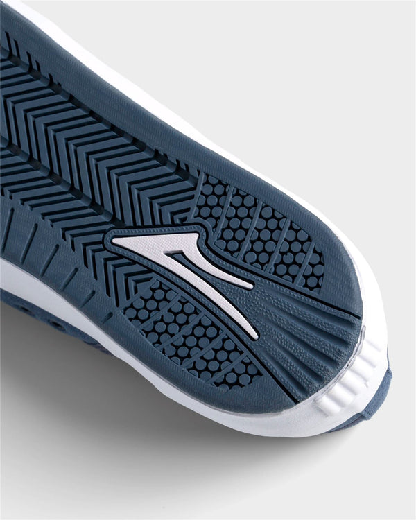 Lakai Conrad Elite Skate Shoes Navy White - Blue
