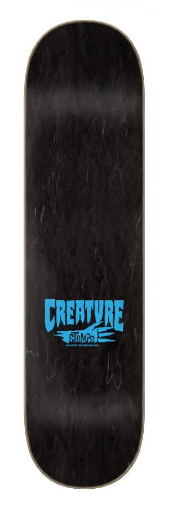 Creature Logo Outline Stumps Skateboard Deck - 8.0