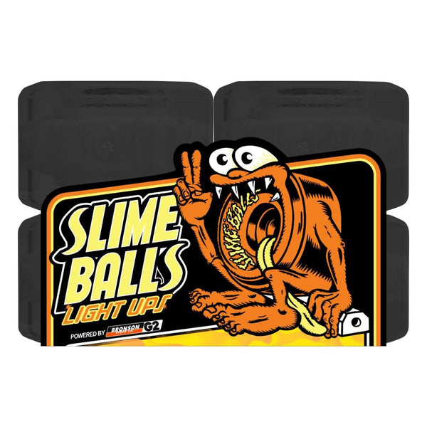 Slime Balls Skateboard Wheels SB Flame OG 78a - Black - Skatewarehouse.co.uk