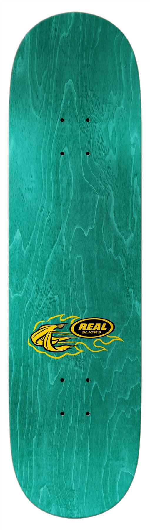 Team Real Slick - Slick Skateboard Deck - 8.25