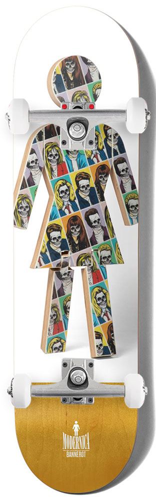 Girl Modernica OG Simon Bannerot x Venom Custom Complete Skateboard - 8.5