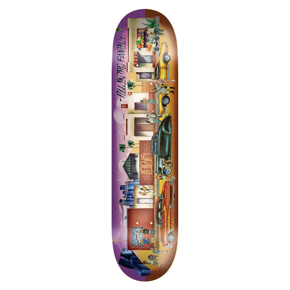DGK x Hey Ruca 'All In The Family' Skateboard Deck - 8.1" - Skatewarehouse.co.uk