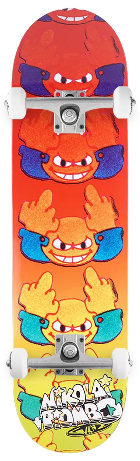 WKND 'Crash' Nikolai Piombo (PS) x Venom Custom Complete Skateboard - 8.375