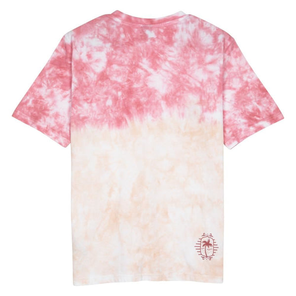 Santa Cruz Womens T-Shirt Scatter - Pink Dip Dye - Skatewarehouse.co.uk