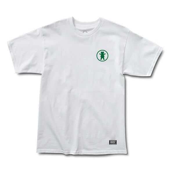 Grizzly Tallest Tree Tee White - Skatewarehouse.co.uk