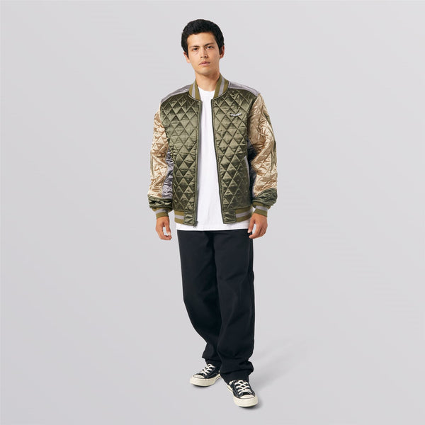 HUF Lightning Bomber Jacket (Olive) - XS