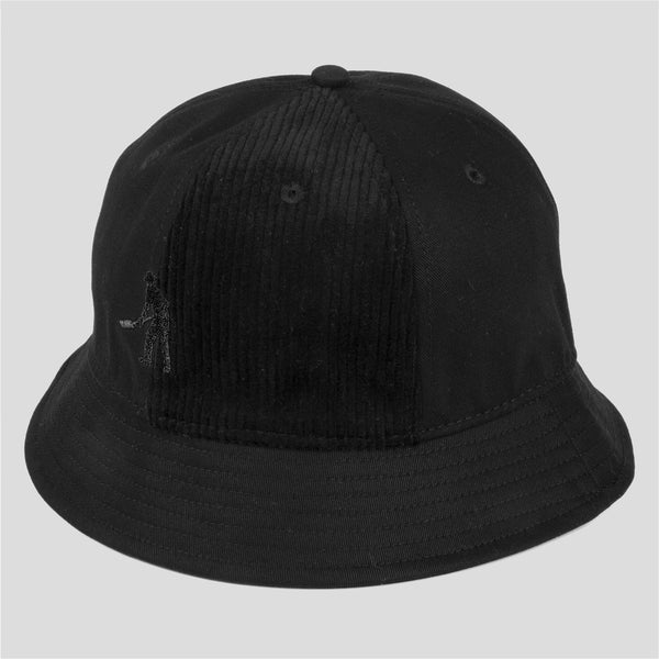 Pass~Port Cord Patch 6 Panel Bucket Cap (Black) - M
