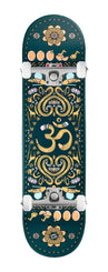 Drawing Boards Positive Patterns Series - OM x Venom Custom Complete Skateboard - 8.1"