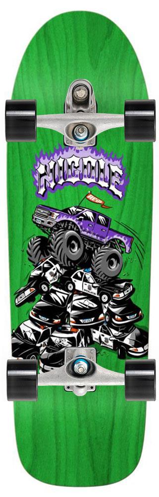 Real Nicole Pig Romp x Carver Custom Surf Skate Skateboard C7 - 9.75" x 31.56" - Skatewarehouse.co.uk