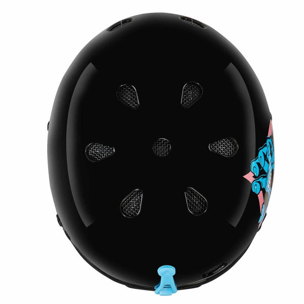 Pro-Tec Helmet X Santa Cruz Low Pro-Snow - Black Gloss