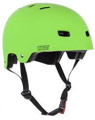 Bullet Deluxe Helmet T35 Adult - Matt Green - Skatewarehouse.co.uk