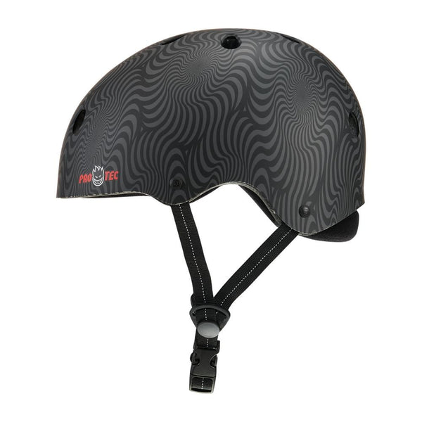 Pro-Tec Helmet X Spitfire Low Pro - Black Swirl - Skatewarehouse.co.uk