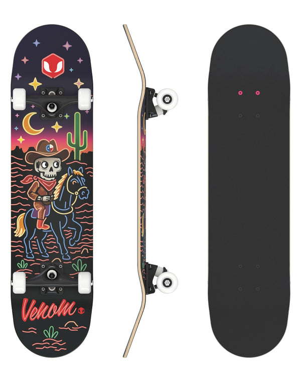 Venom My First Skateboard Complete - Neon Cowboy - 7.75