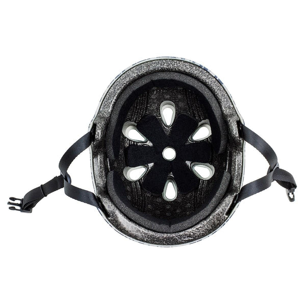 Slamm Scooters Logo Helmet - Grey Camo - Skatewarehouse.co.uk