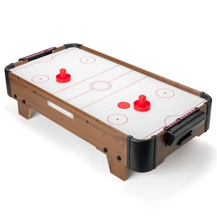 Toyrific 28" Air Hockey Table Game - Dark Brown