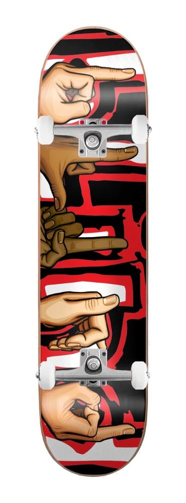 Blind Signs Red x Venom Custom Complete Skateboard - 8.5"