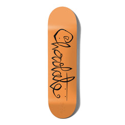Chocolate OG Script Carl Aikens Skateboard Deck - 8.5" - Skatewarehouse.co.uk