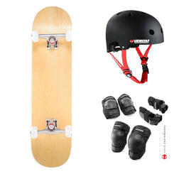 Venom Core Natural Complete Skateboard Bundle - 8.5"