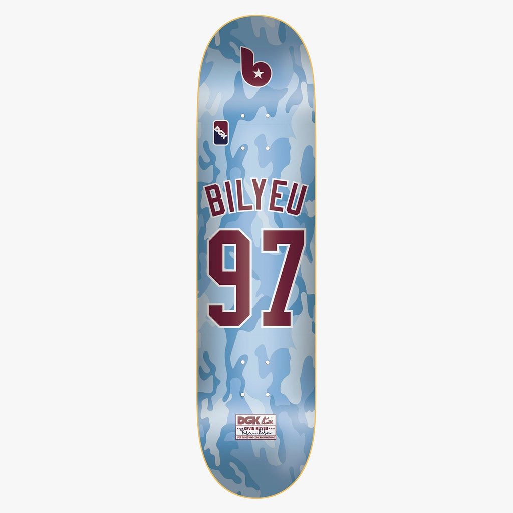 DGK Major League Bilyeu Skateboard Deck - 8.06" - Skatewarehouse.co.uk