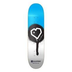 Blueprint x Sky Brown x MLSL Collab Guest Blue / White Skateboard Deck - 8.25"
