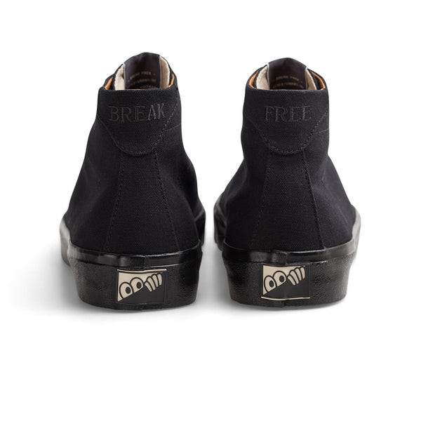 VM001 HI Canvas (3 x Black / Black) Shoes - UK 9