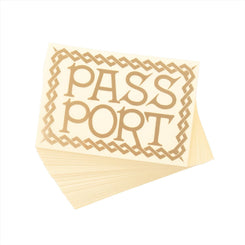 Pass~Port Invasive Logo Stickers - One Size