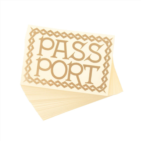 Pass~Port Invasive Logo Stickers - One Size