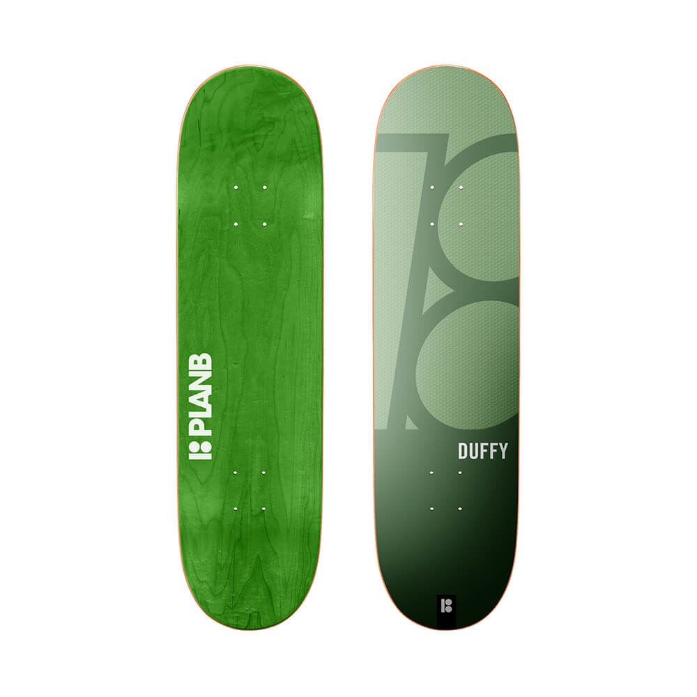 Plan B Angled Duffy Plan B Skateboard Deck - 8.5" - Skatewarehouse.co.uk