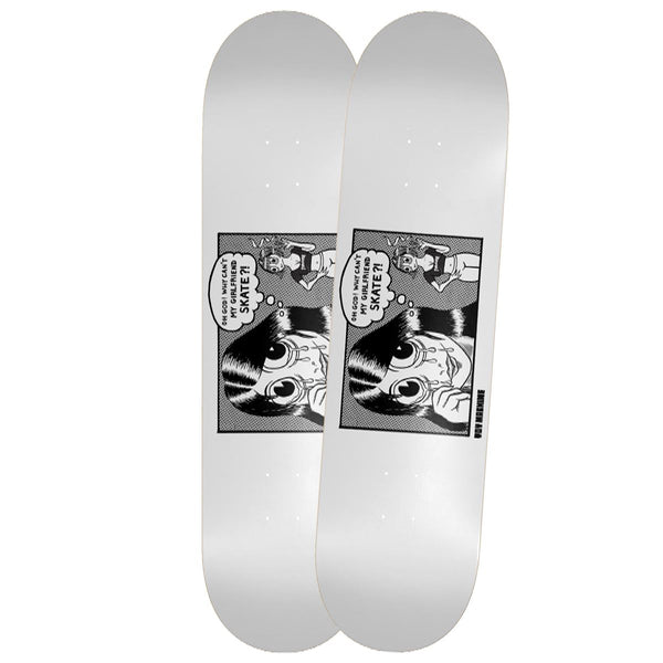Toy Machine x Thrasher 'Girlfriend' Skateboard Deck - 8.25