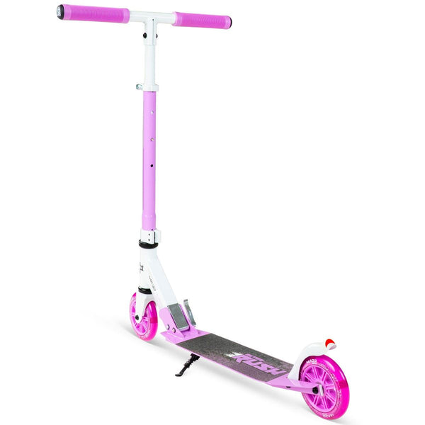 Madd Gear Rush 125 - White/Purple Complete Scooter - Skatewarehouse.co.uk