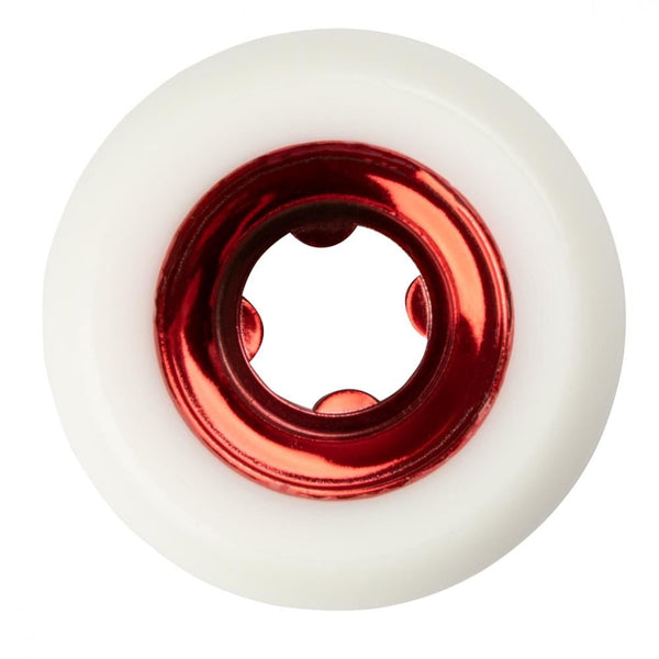 Ricta Skateboard Wheels Chrome Clouds Red 86a - White - Skatewarehouse.co.uk