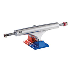 Ace AF1 Anodized Blue Orange / Polished 60 Skateboard Trucks - 60 (Pair)