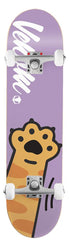 Venom Junior Kids Complete Skateboard - Kitty Paw Purple - 7.25" **PRE ORDER** - Skatewarehouse.co.uk