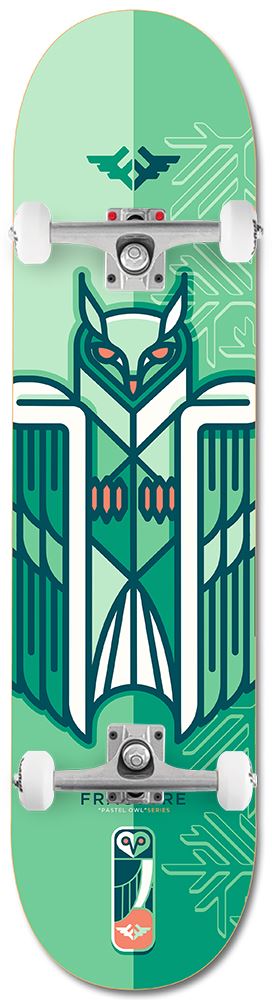 Fracture x Jono Wood Green x Venom Skateboards Custom Complete Skateboard - 8.25 - Skatewarehouse.co.uk