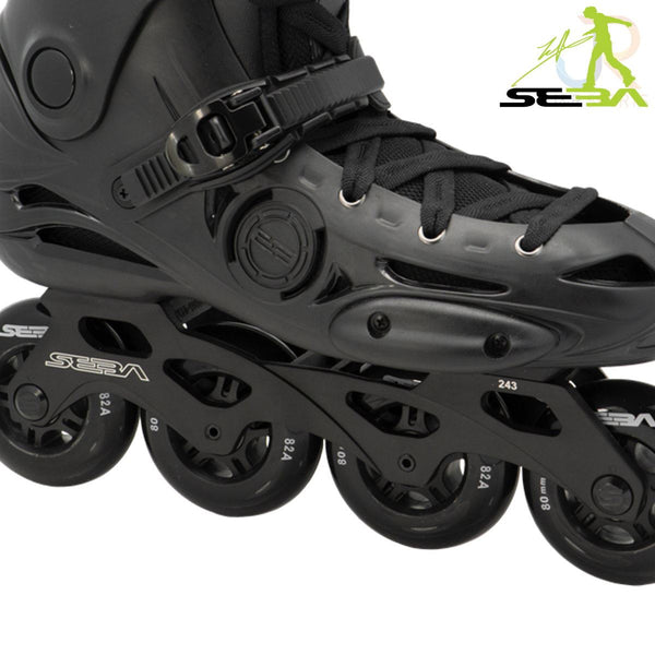 Seba E3 80 Premium In-Line Skates - Black