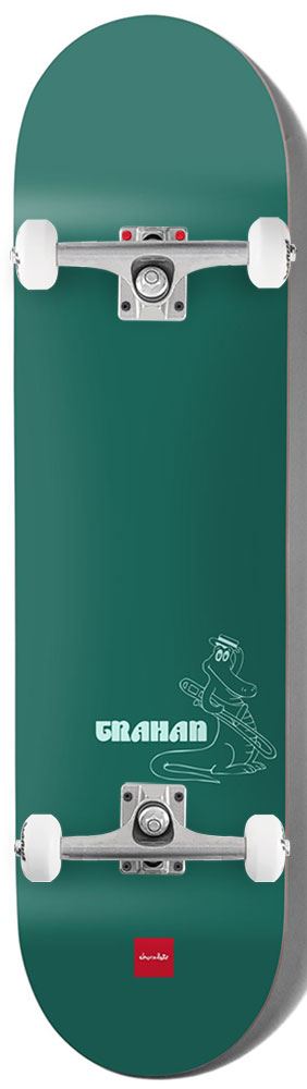 Chocolate Jazz Gator Jordan Trahan x Venom Custom Complete Skateboard - 8.25