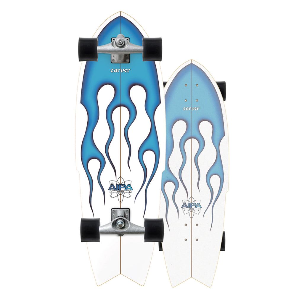 Carver Aipa Sting - CX Surfskate Cruiser Skateboard - 10.25" x 30.75" - BLEM - Skatewarehouse.co.uk