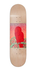 Techne Schoultz Owl Skateboard Deck - 8.25"