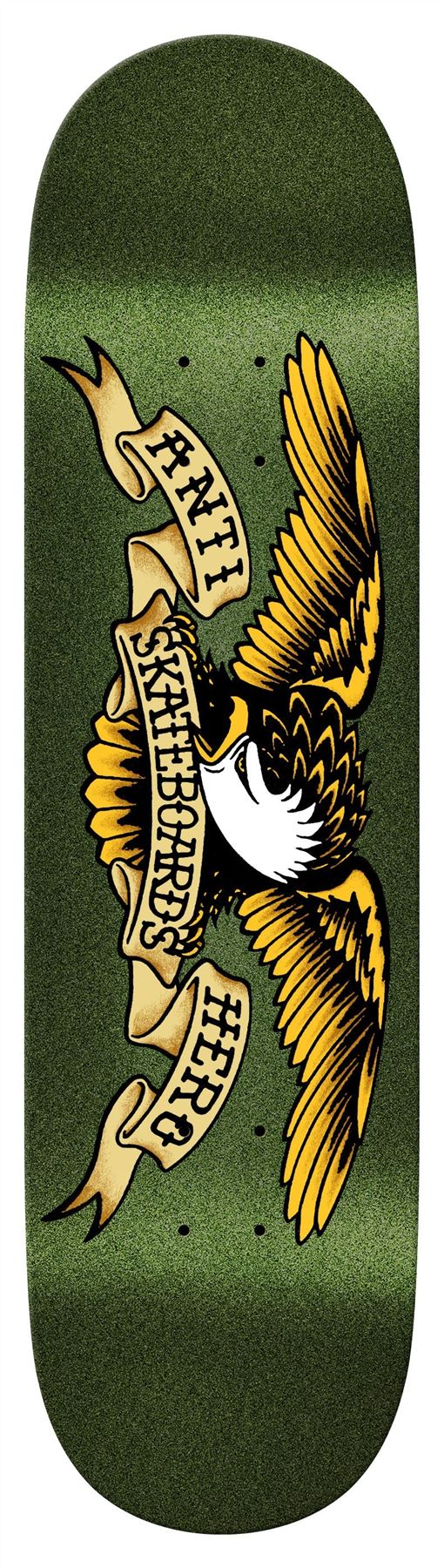 Anti Hero Team Classic Eagle - Easy Rider (Army) - BBS Skateboard Deck - 8.38