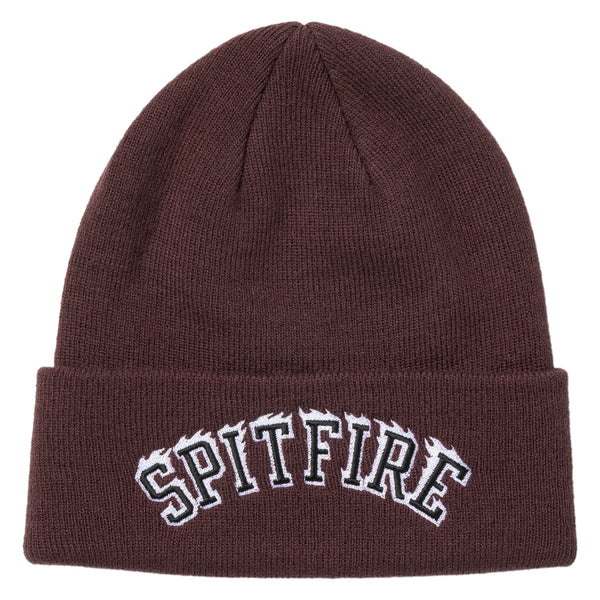 Team Bighead Flame Script Beanie (Dark Red/Black/White) - O/S