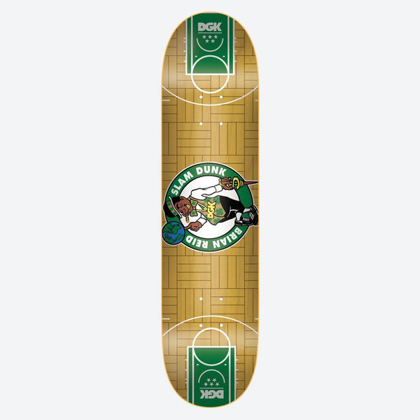 DGK Slam Dunk Reid Skateboard Deck - 8.375