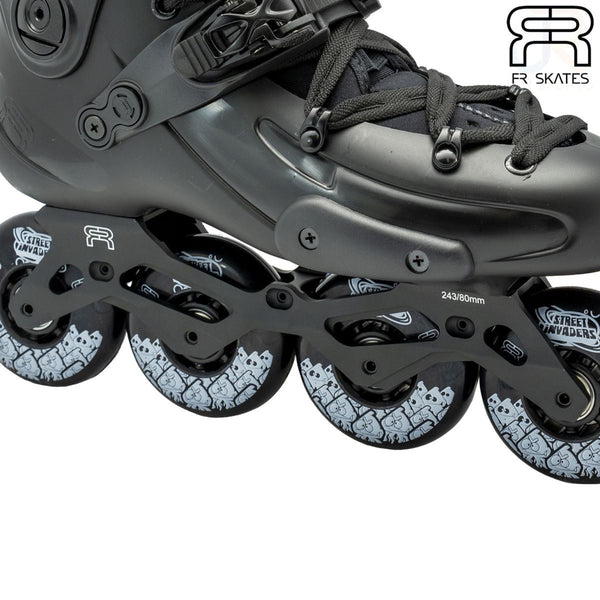 FR AXS Adjustable In-Line Skates - Black