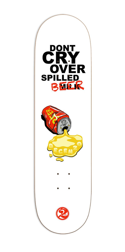 2Cents Decenzo Beer Skateboard Deck - 9.0"